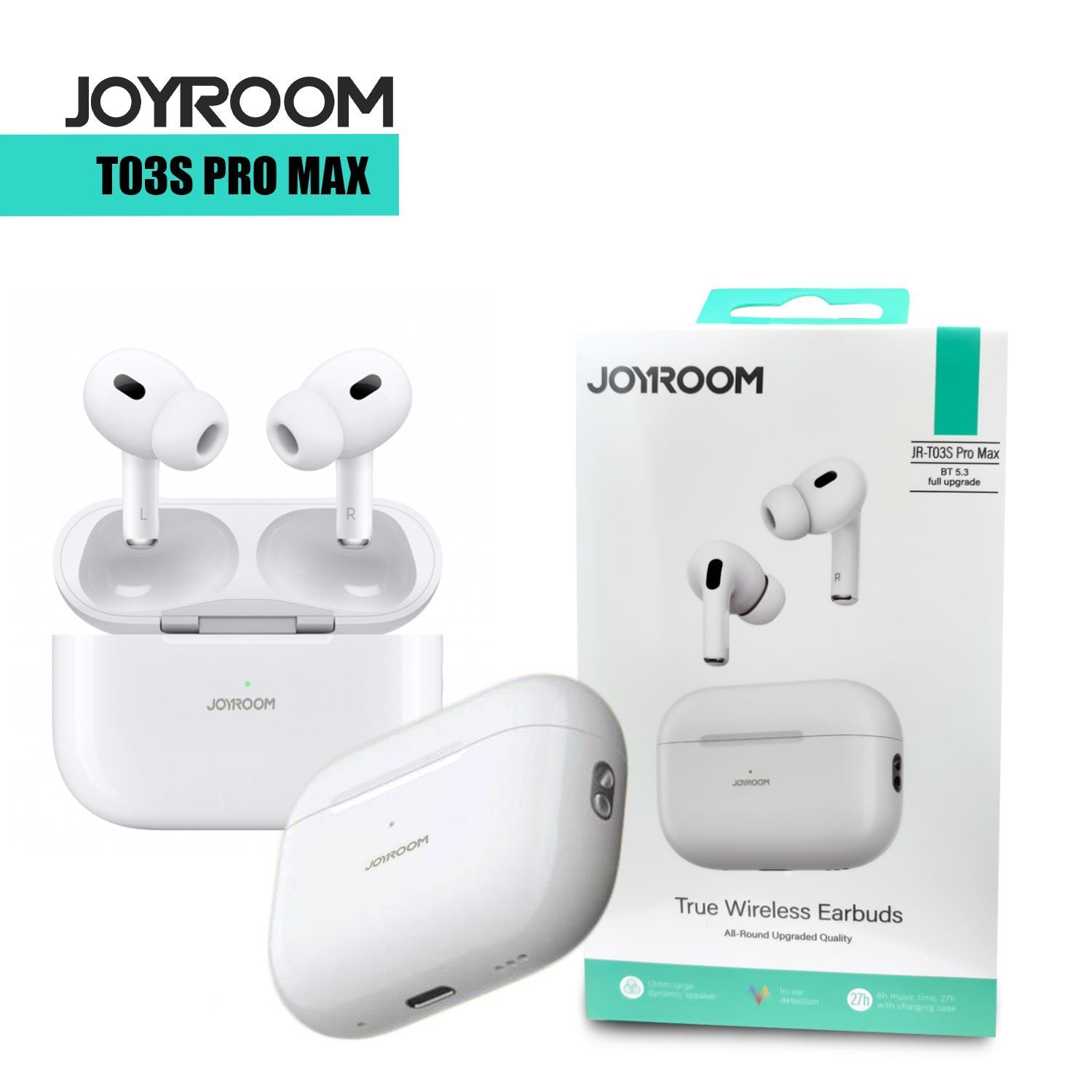 Joyroom JR-T03S Pro Max – True Wireless Earbuds