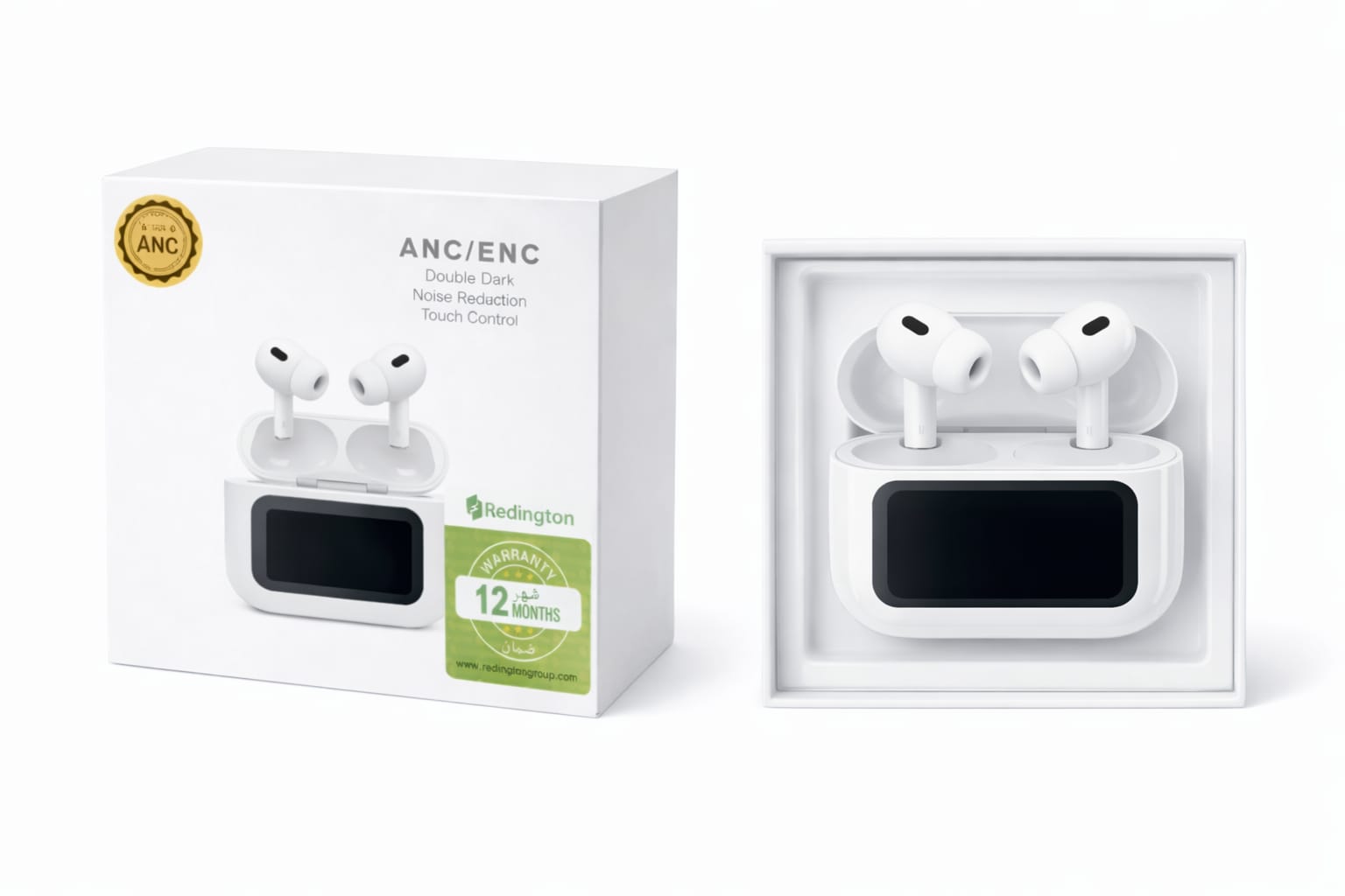 Screen Display Wireless Earbuds