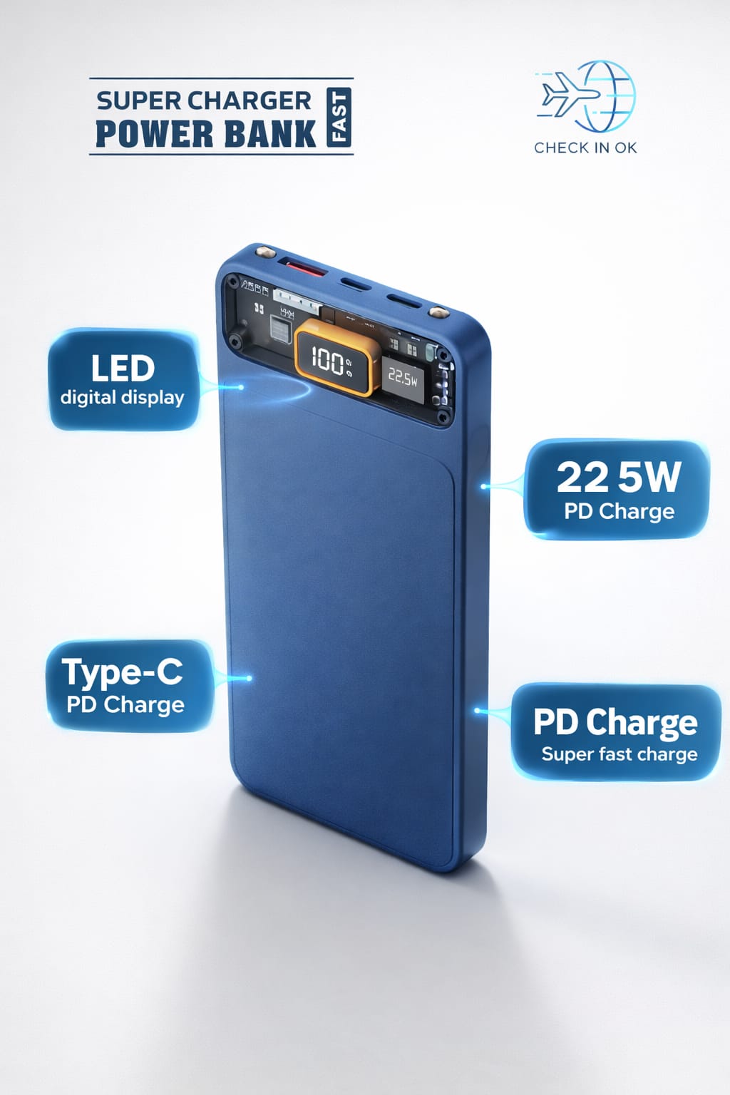 Super Charger Power Bank Fast