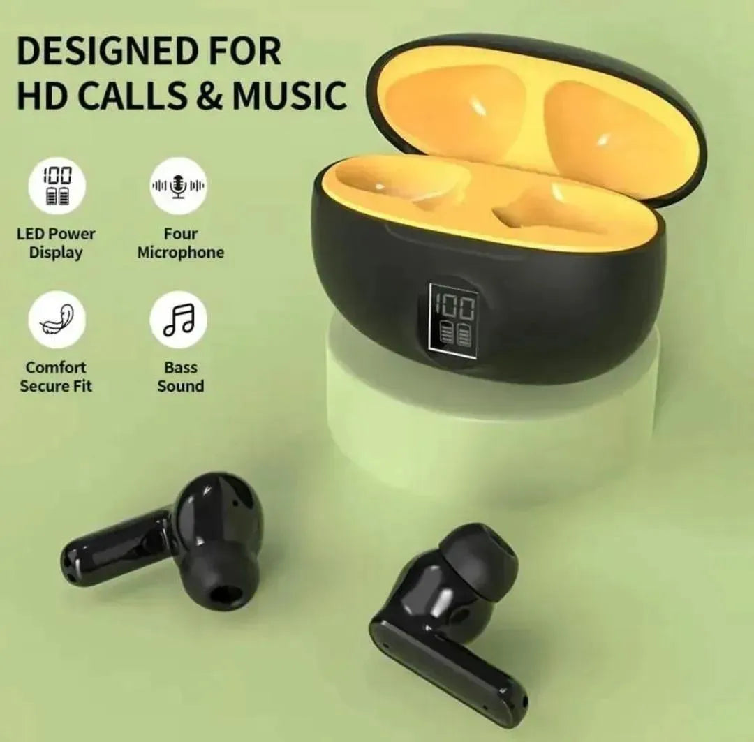 Stereo True Wireless Earphones with ENC Noise Cancellation Experience Pure Sound — Anywhere You Go