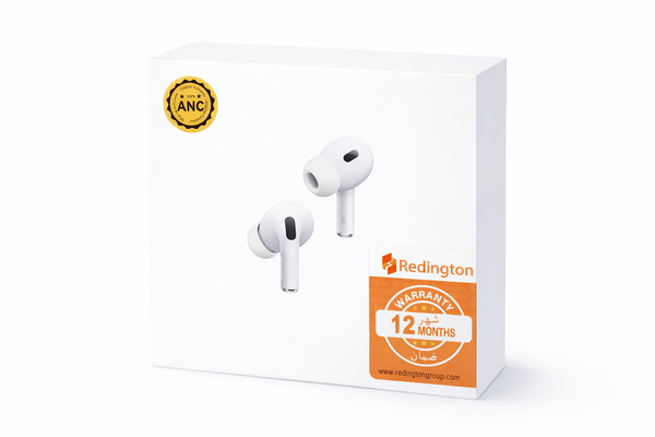 Redington ANC Wireless Earbuds with Charging Case – White, 12-Month Warranty
